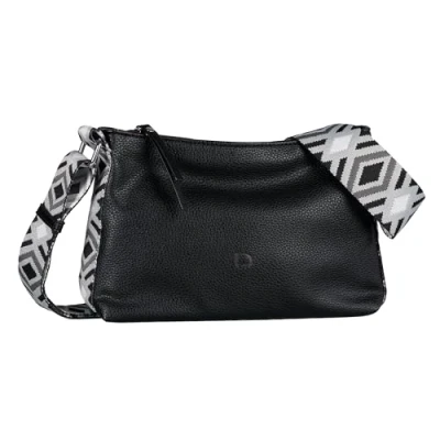 Afbeelding van TOM TAILOR Schoudertas Donata Cross Bag Black Zwart