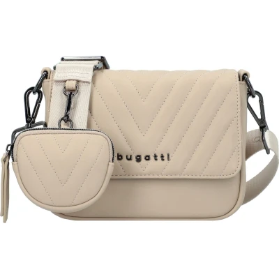 Afbeelding van bugatti SIRA Schoudertas, Dames, Maat: One Size, Beige