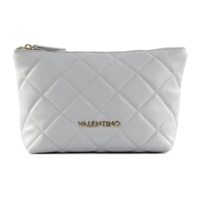 Afbeelding van VALENTINO Utensil zak Ocarina Soft Cosmetic Case Perla Lichtgrijs