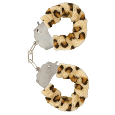Afbeelding van Pluchen Handboeien Leopard