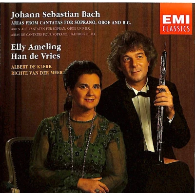 Afbeelding van Arias from Cantatas for soprano, oboe and bass continuo