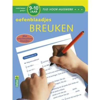 Afbeelding van Tijd voor huiswerk Oefenblaadjes Breuken 9 10 jr