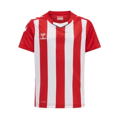 Afbeelding van Hummel CORE Tshirt print voor kinderen, Maat: 116, True red, white