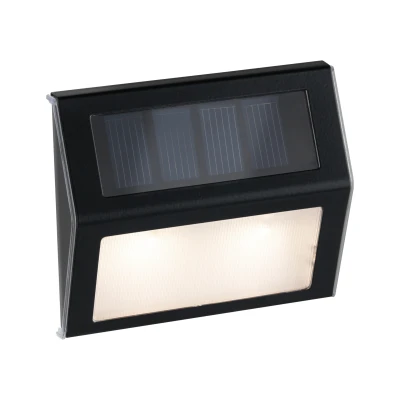 Afbeelding van Paulmann Outdoor Solar LED traplamp Dayton IP44 3000K antraciet