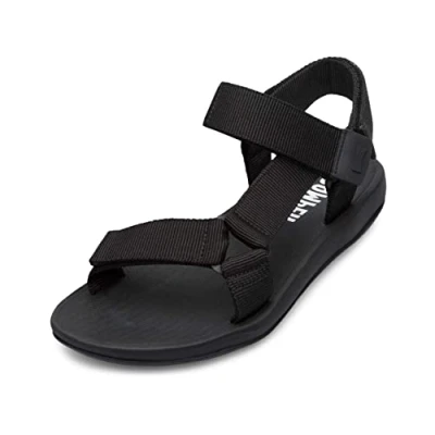 Afbeelding van Camper Match Sandalen, Heren, Maat: 46, Black Textiel