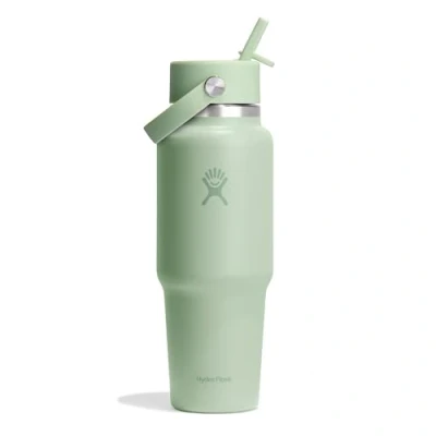 Image de Hydro Flask 32oz / 946ml Wide Mouth Travel Bottle + Flex Straw Cap Bouteille d&#039;eau