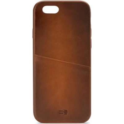 Afbeelding van Senza Desire Leather Cover with Card Slot Apple iPhone 6/6S Burned Cognac