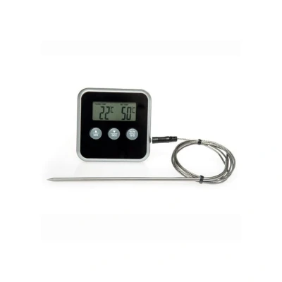Afbeelding van Electrolux AEG 9029794063 oventhermometer E4KTD001 digitale vleesthermometer met timer