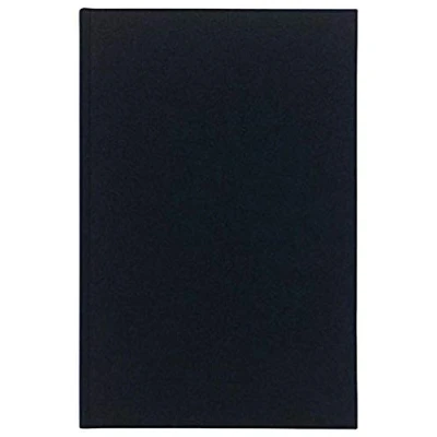 Afbeelding van Le Dolphin Ref. 754D 1 register afmetingen 34 x 22,5 cm geruite print 5 kleine ruitjes binnenpapier 90 gram 400 pagina&#039;s hardcover bedekt met zwart canvas