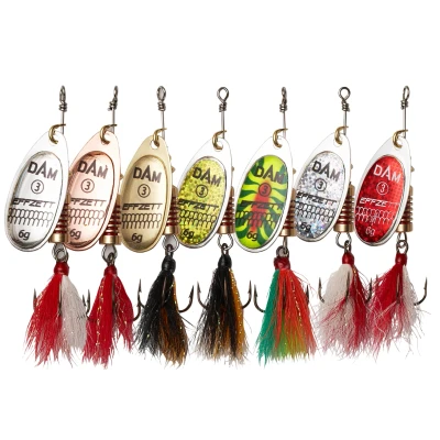 Afbeelding van Effzett Dressed Spinner Das Original Fire Shark (Sinking) Maat : size 2 4g