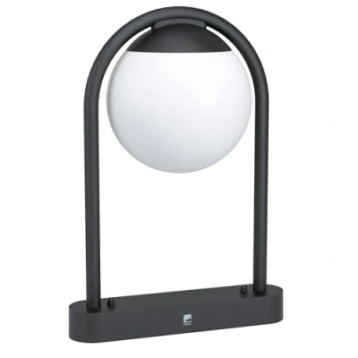 Afbeelding van EGLO Prata Vecchia Sokkellamp E27 Ø 18 cm Zwart