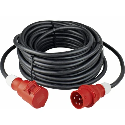 Afbeelding van AS Schwabe 61097 Stroom Verlengkabel Zwart 1.6 m H07RN F 5G 4 mm²