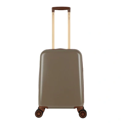 Afbeelding van Decent Retro Handbagage Koffer 55 cm Taupe