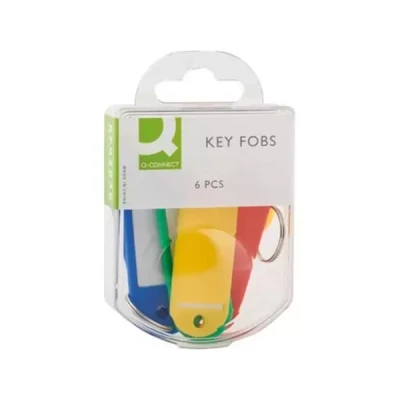 Afbeelding van Q Connect, Sleutelhanger, Sleutelhanger assorti, Veelkleurig