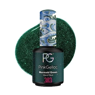 Afbeelding van Pink Gellac 303 Mermaid Green Gel Nagellak 15 Ml