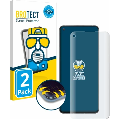 Afbeelding van BROTECT Screenprotector voor OnePlus 8T Folie Beschermfolie matte volledig dekking (2 Stuks)