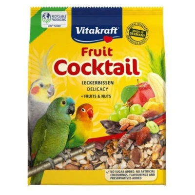 Afbeelding van Vitakraft Parkiet / Agapornis Fruit Cocktail Delicacy Fruits Nuts 250 GR