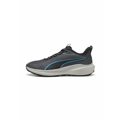 Afbeelding van PUMA Skyrocket Lite Trail Hardloopschoenen voor op de weg, uniseks, Donkergrijs Speed Blue, 37.5 EU