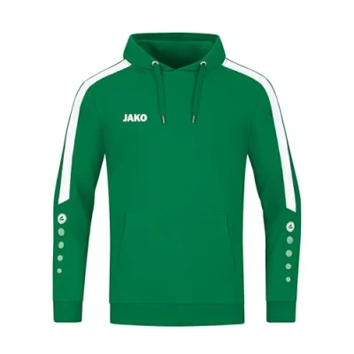Afbeelding van Sweater met kap Power Sportgroen / S