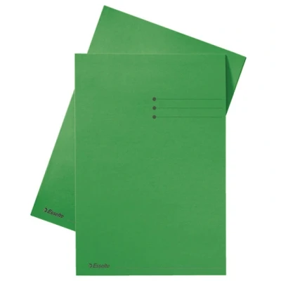 Image de Esselte chemise carton avec indexage format folio (100 chemises) vert