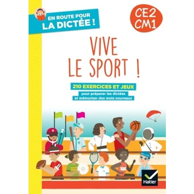 Afbeelding van EN ROUTE POUR LA DICTEE CE2 CM1 VIVE LE SPORT CAHIER ELEVE