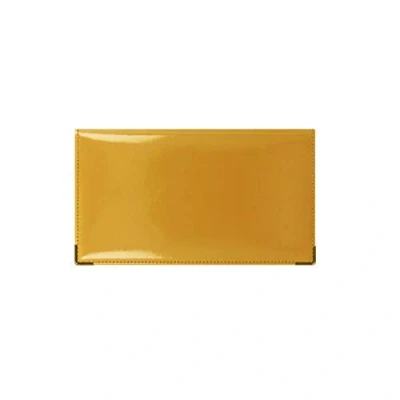 Afbeelding van Color Pop® Chequeboekhouder Gemaakt in Frankrijk Chequeboekje/creditcard/papieren, Geel., Klassiek