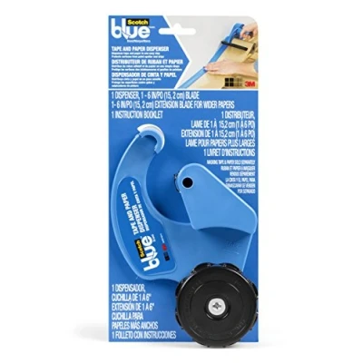 Afbeelding van 3M ScotchBlue M1000 SBN Afplaktape en papierdispenser