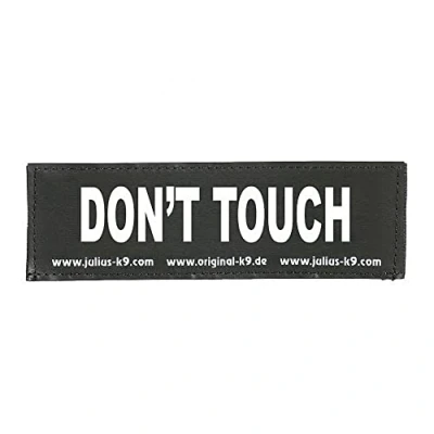 Afbeelding van Julius K9 162LR G 27690 Don&#039;t Touch klittenband zwart