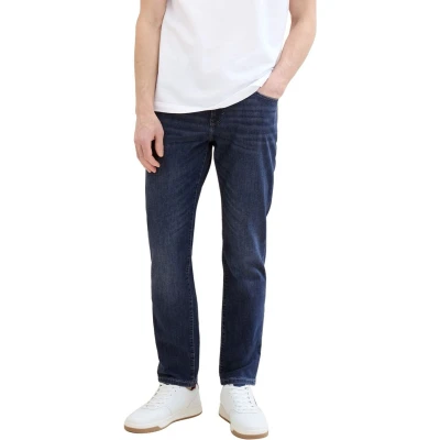 Afbeelding van TOM Tailor Slim fit jeans, Heren, Maat: 36x34, Used mid stone blue denim