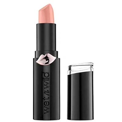 Image de Wet n Wild Megalast Lipstick, Rouge à Lèvres Longue Tenue Hydratant avec Finition Brillante, Formule Enrichie Extraits de Plantes Marines, Coenzyme Q10 et Vitamines A &amp; E, Skin Ny Dipping