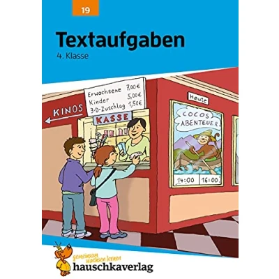 Afbeelding van Textaufgaben 4. Klasse