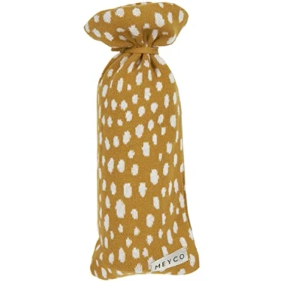 Afbeelding van Meyco Baby Cheetah kruikenzak honey gold