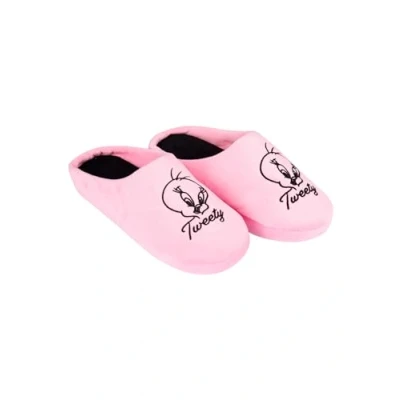 Afbeelding van United Labels Looney Tunes Tweety damespantoffels, roze, Roze