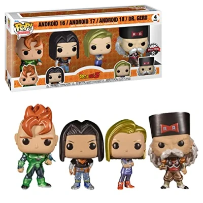 Image de Figurines Funko Pop Animation Dragon Ball Z 4 Pack Exclusivité