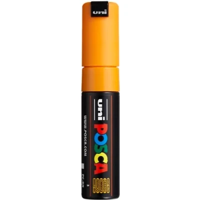 Afbeelding van Uni Ball Posca Marker, brede afgeschuinde punt, geel