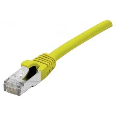 Image de Cordon patch rj45 f utp cat 6 lsoh snagless jaune 30m