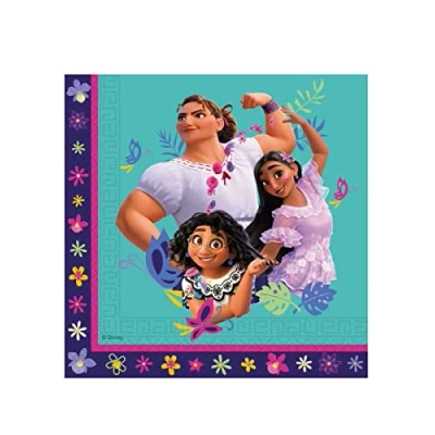 Afbeelding van Vegaoo 20 Encanto papieren servetten 33 x cm