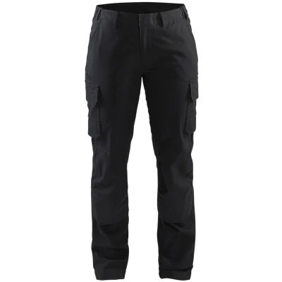 Afbeelding van Blaklader 7106 1344 Dames Industrie werkbroek stretch Zwart D22