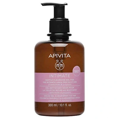 Afbeelding van Apivita Zachte intieme reinigingsgel voor de zone dagelijks gebruik met kamille en propolis, 300 ml