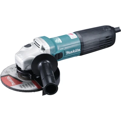 Afbeelding van MAKITA GA6040C haakse slijper 150mm 1400W met heropstartbeveiliging, instelbaar toerental en SJSII
