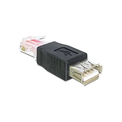 Afbeelding van DeLOCK kabeladapters/verloopstukjes USB RJ45