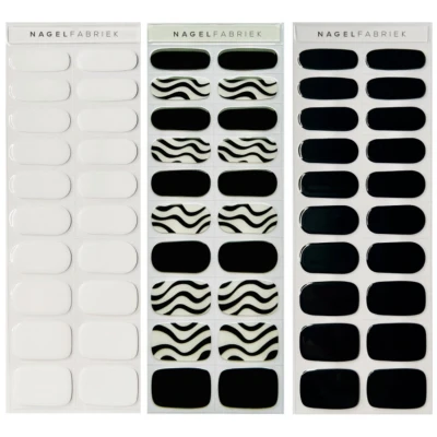 Afbeelding van Gellak Stickers Black &amp; White Collection