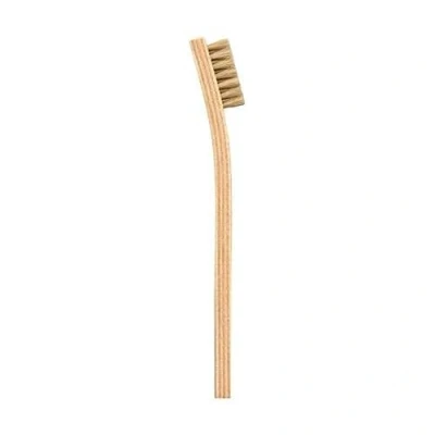 Afbeelding van MG Chemicals Niet schurende reinigingsborstel met houten handvat, 19,5 cm, varkenshaar, 4,5 cm lang x 1,1 breed, 852