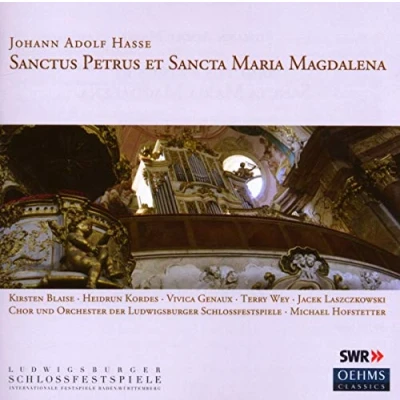 Afbeelding van Ludwigsburger Schlossfestspiele Chor Und Orchester, Michael Hofstetter Hasse: Sanctus Petrus Et Sancta Maria Magdalena (CD)