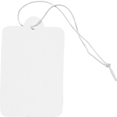 Afbeelding van Creativ Company Labels Wit 25x40mm, 100st.