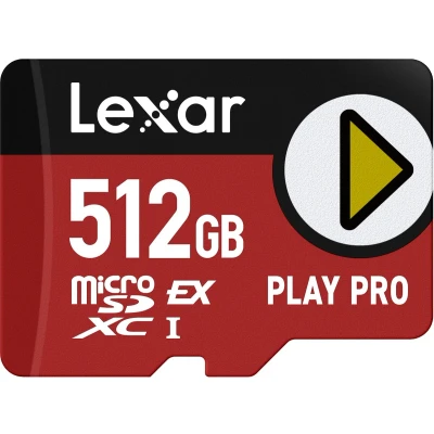 Afbeelding van Lexar 512GB Micro SD Play Pro 900 Mb/s