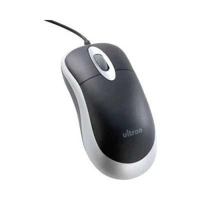 Image de Ultron UM 100 basic souris USB argent noir