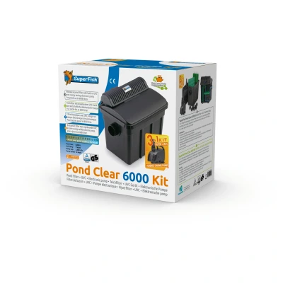 Afbeelding van Superfish Pondclear Vijverfilter Kit Filters 7 Watt 6000 Uv C
