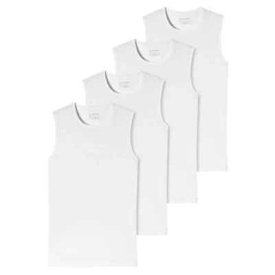 Afbeelding van Schiesser 4ERPACK Hemd, Heren, Maat: XXL, Weiß