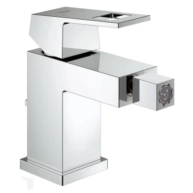 Afbeelding van Grohe Eurocube bidetkraan met waste Chroom